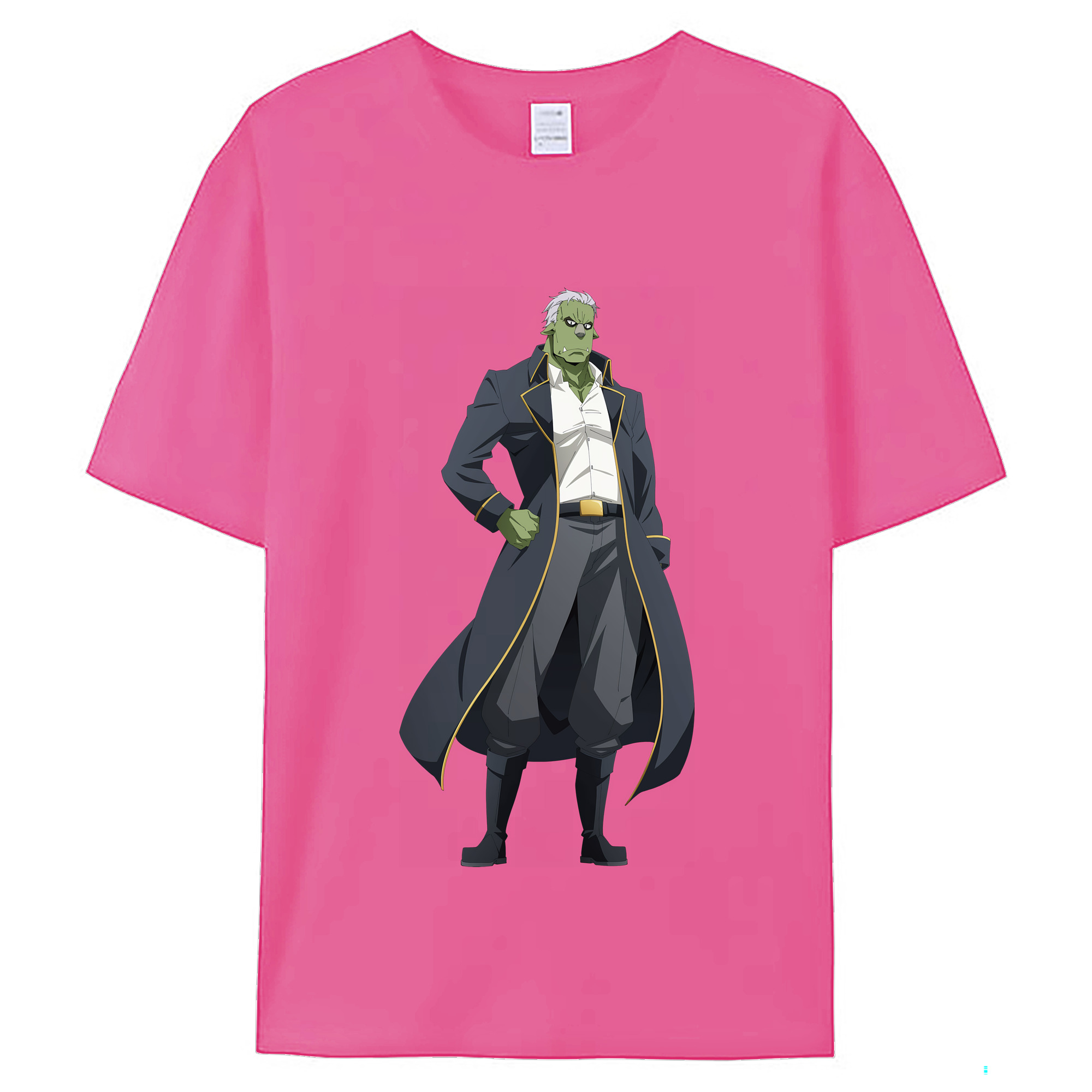 （画像用） 転スラ Regarding Reincarnated to Slime レディースカジュアルプリントTシャツ（綿100％）